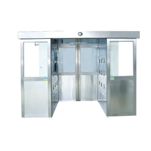 Automatic door cargo shower room